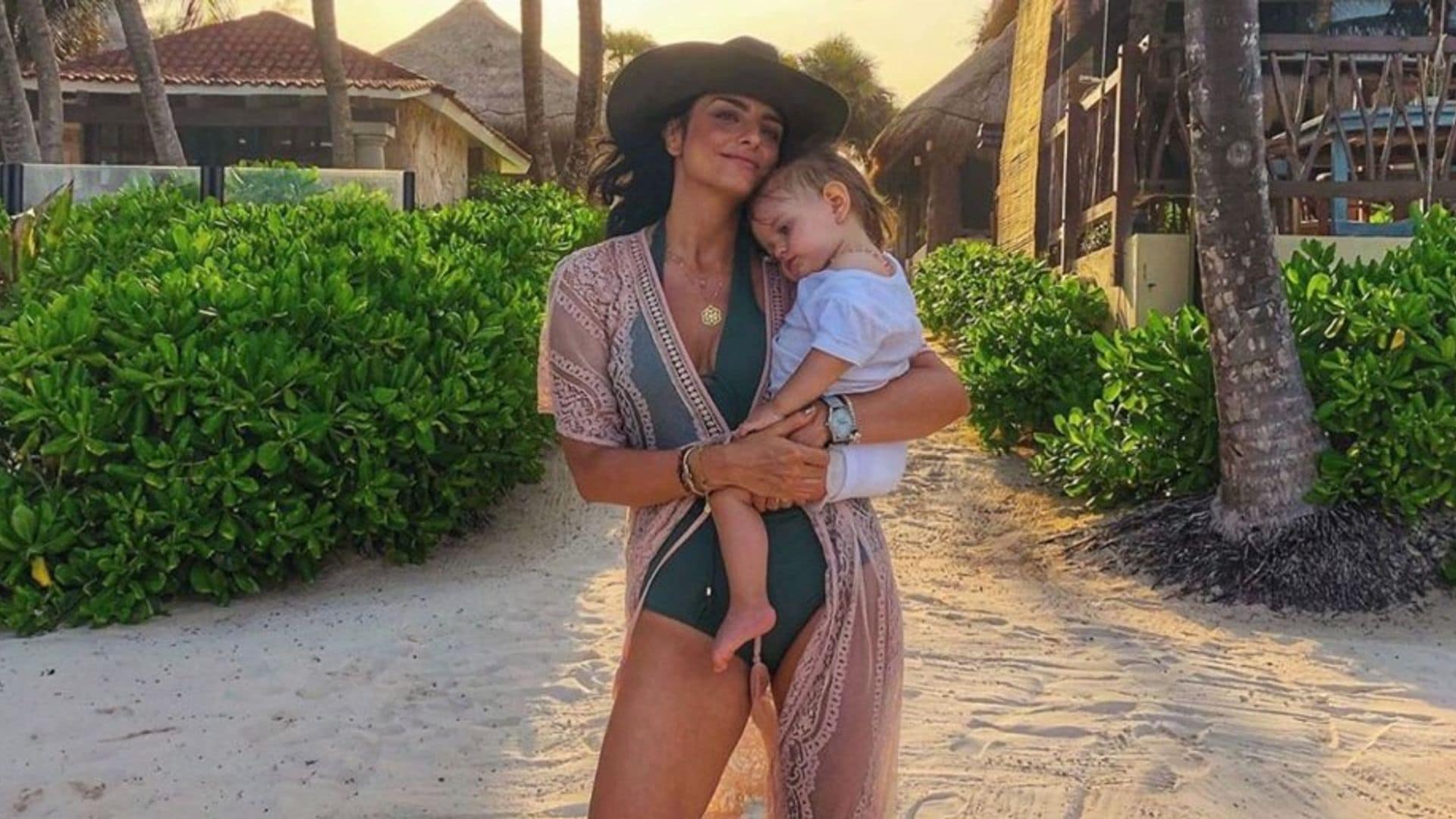 Aislinn Derbez habla con nostalgia de lo mucho que ha crecido su hija Kailani