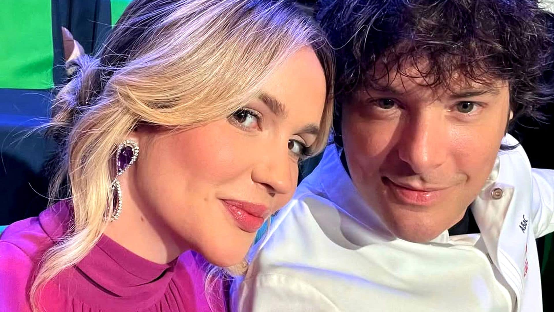 Jordi Cruz y Rebecca Lima, en una imagen compartida en sus redes sociales