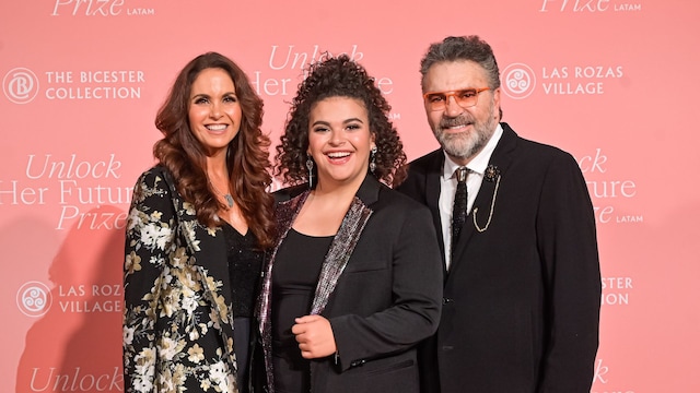 Lucero, Mijares y su hija