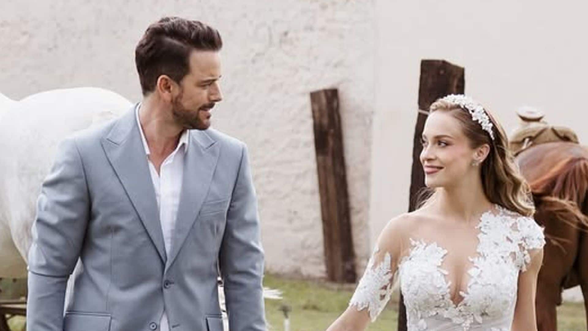 Mane de la Parra se ha casado con Ligia Uriarte