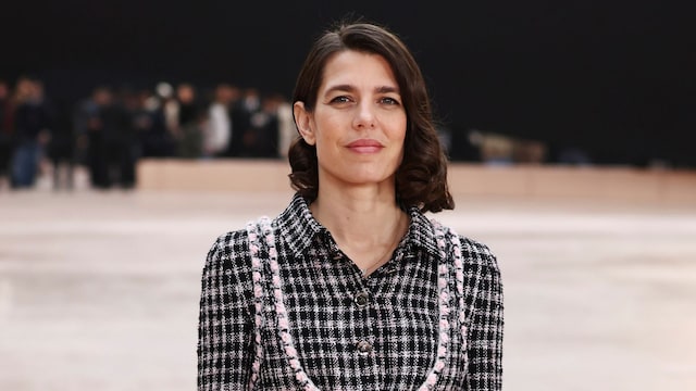 Carlota Casiraghi en el desfile de Chanel en Paris Fashion Week