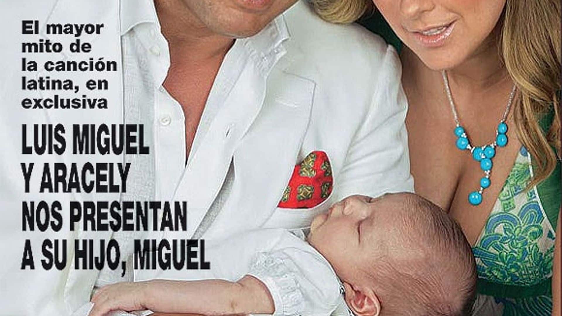 Celebrando a Luis Miguel, ¡HOLA¡ recuerda la Exclusiva Mundial de la presentación de su hijo Miguel