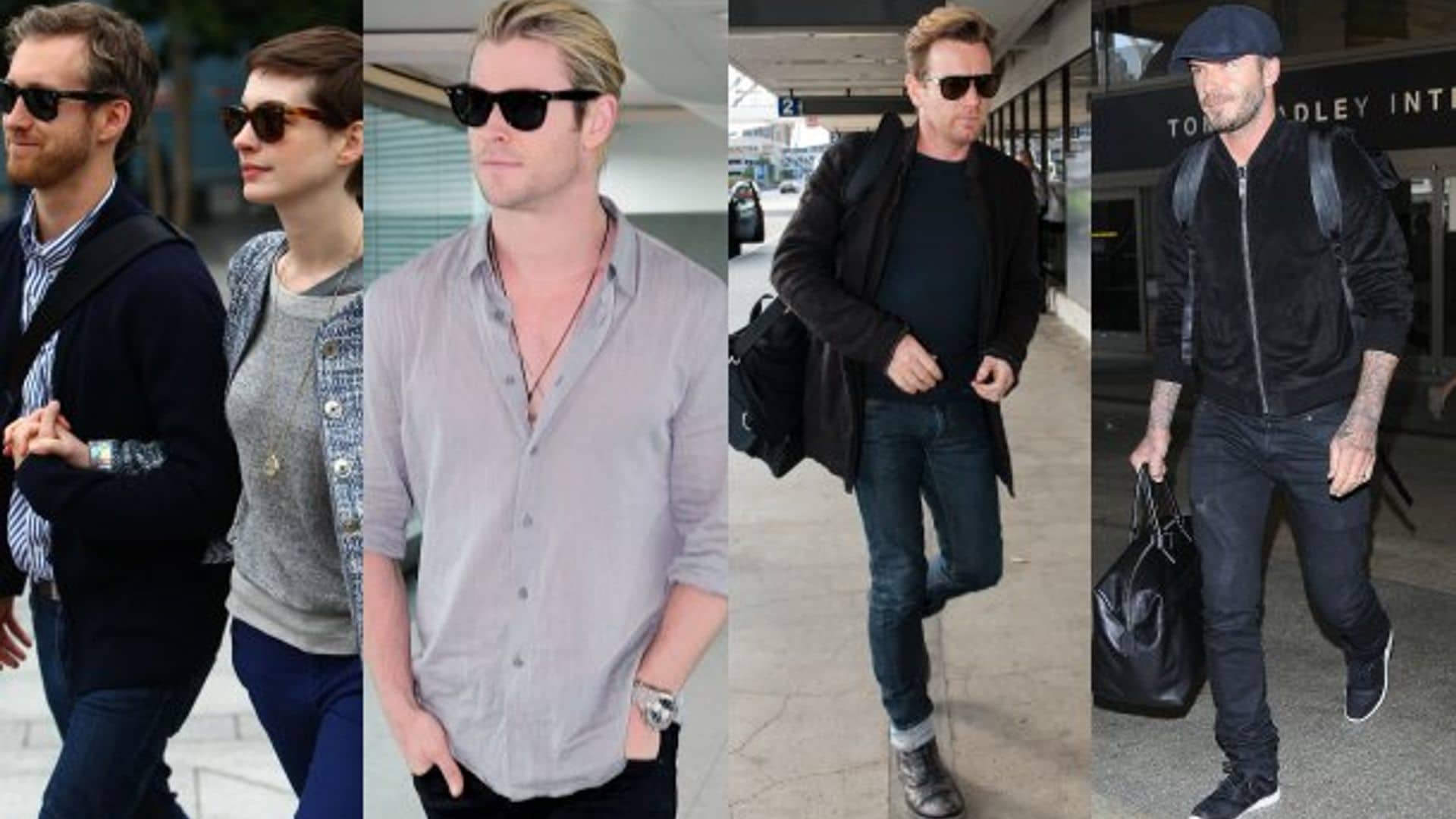Moda de altos vuelos: El 'look' de viaje de las 'celebs'