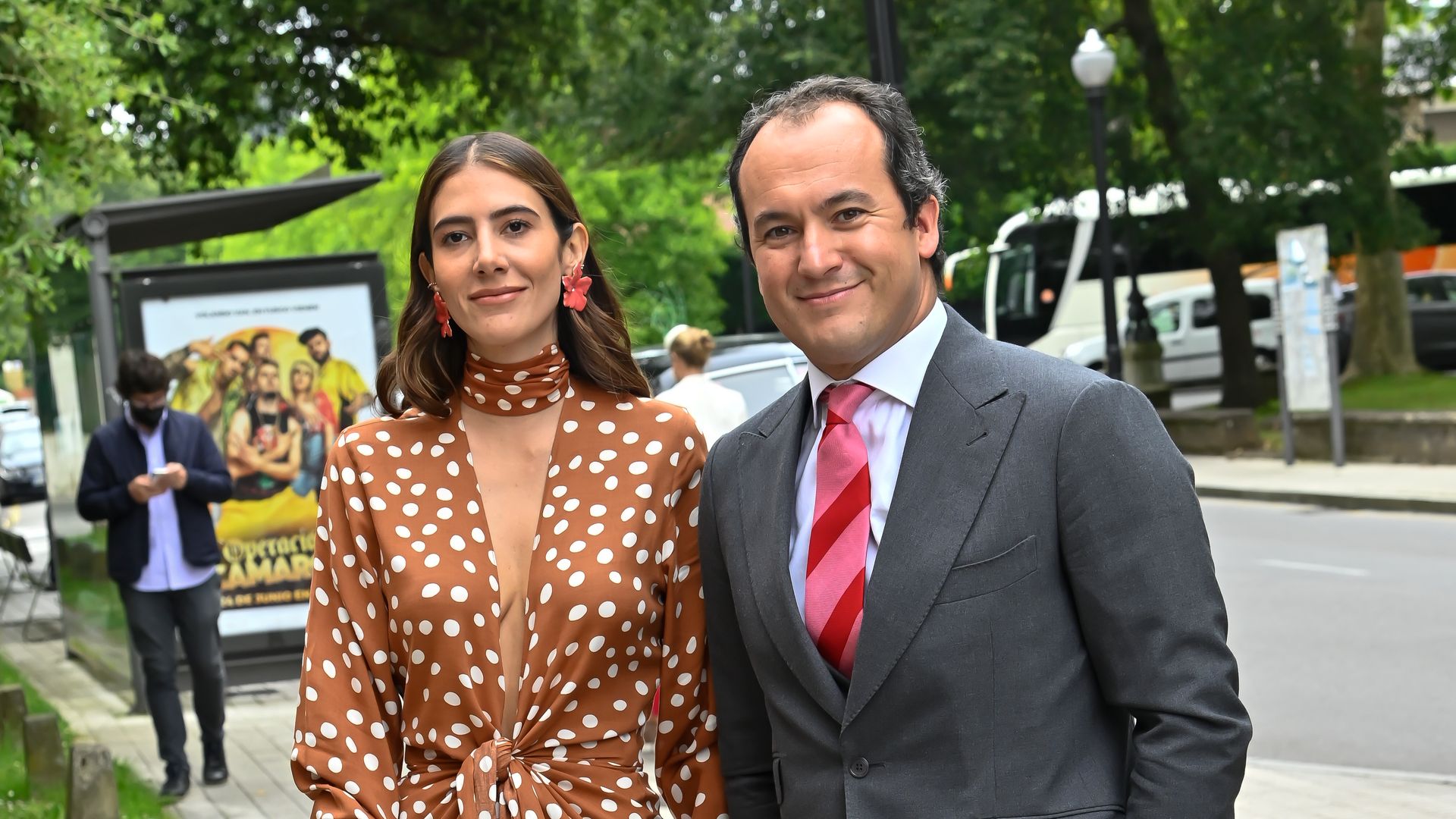 Ramón Hermosilla, hijo de Silvia Gómez-Cuétara, y Karla Cova Villa