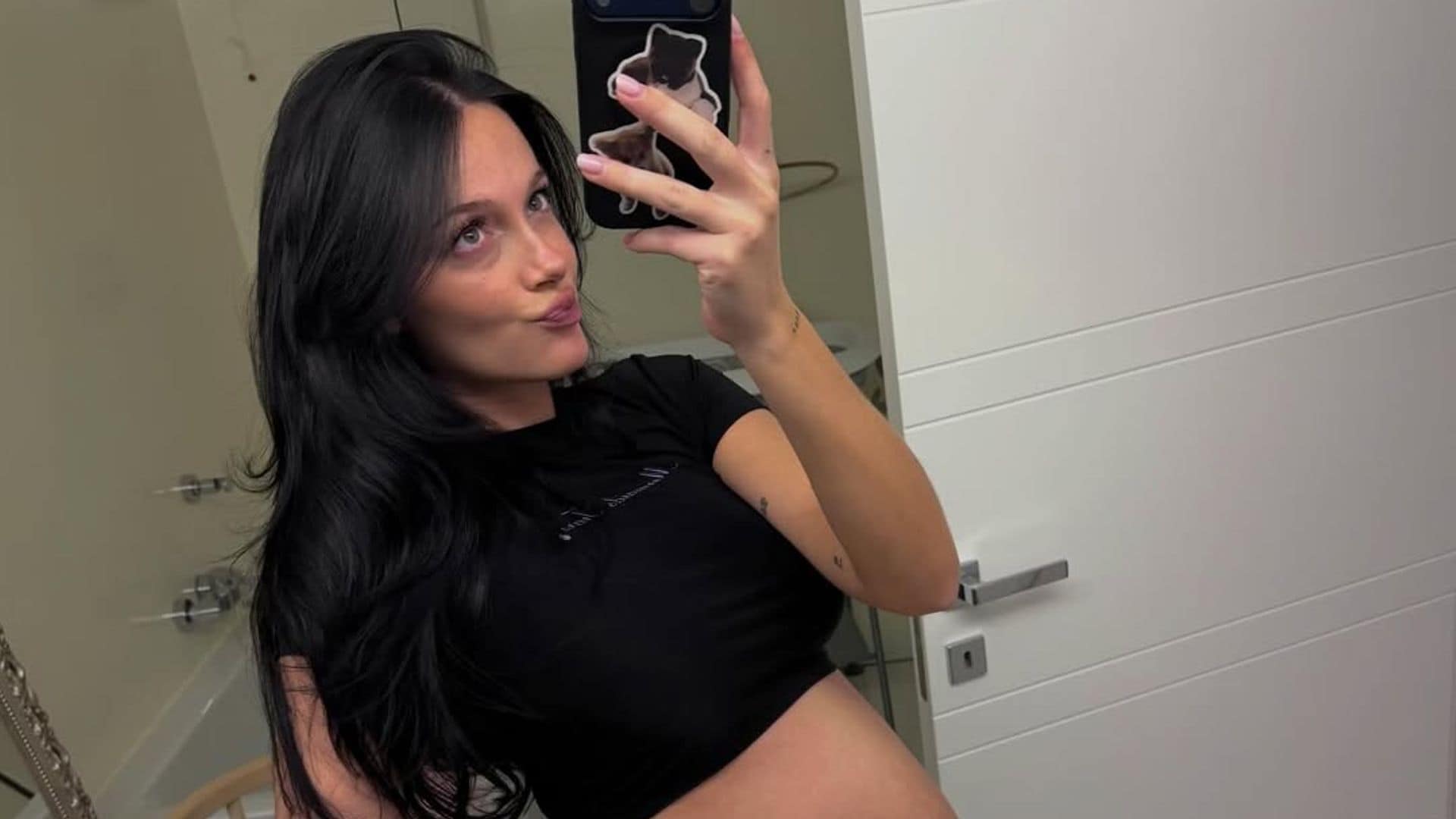 Oriana Sabatini presume su pancita de embarazo