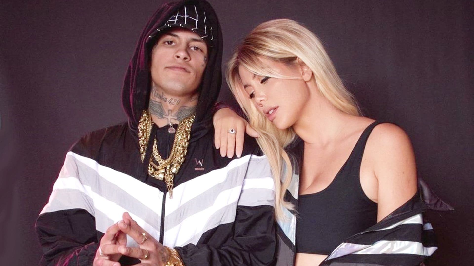 ¿Están juntos o no? Los mensajes contradictorios de Wanda Nara y L-Gante