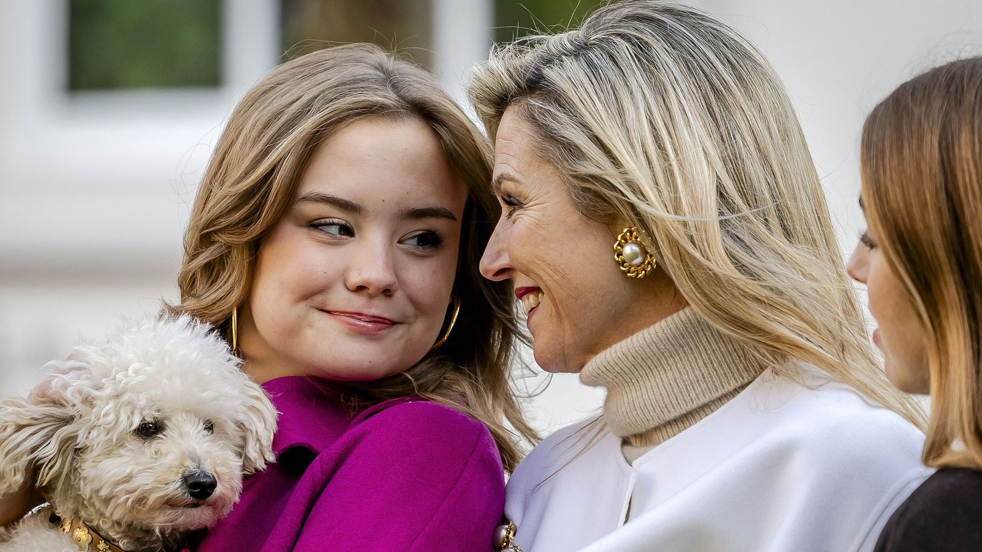 La reina Máxima habla por primera vez del problema de salud de la princesa Ariane, que está viviendo en Italia