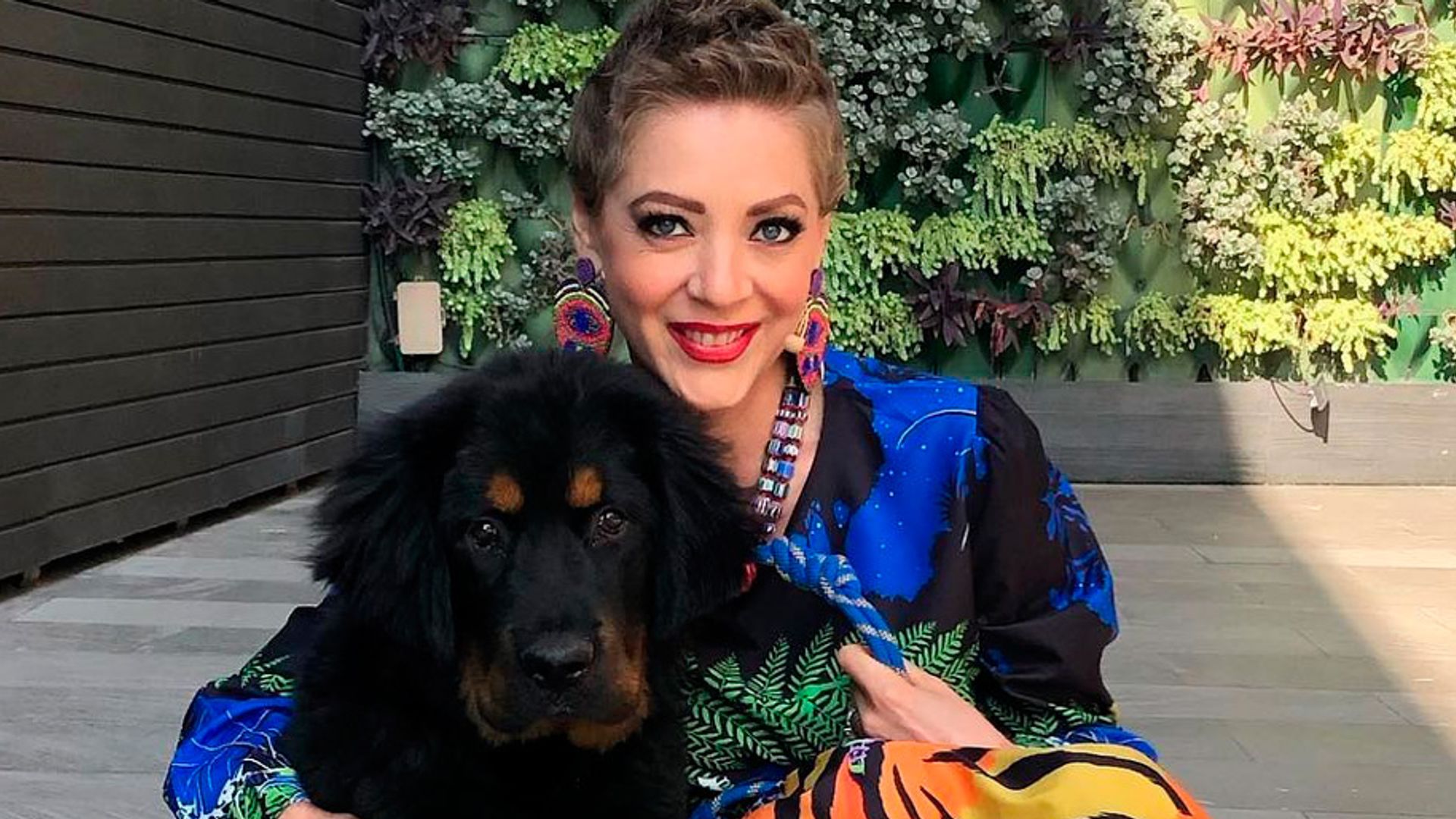 Cedric, el fiel compañero de Edith González que sentirá mucho más su ausencia