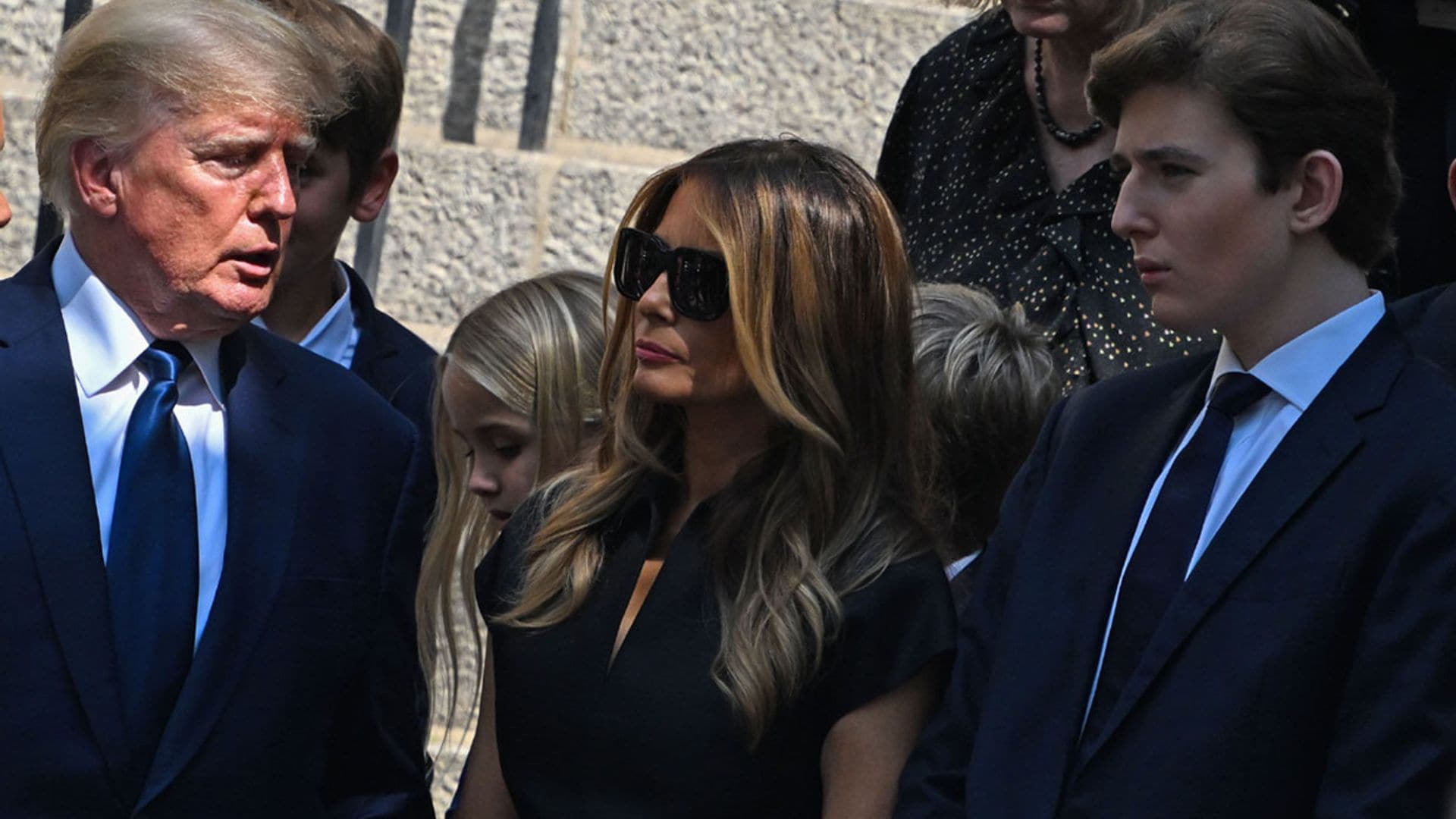 El gran cambio de Barron, el hijo de Donald y Melania Trump, la viva imagen de su padre a los 16 años