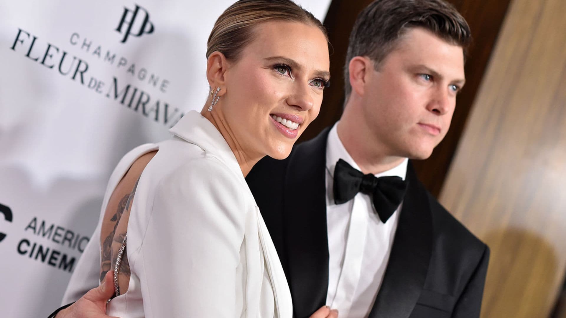 Scarlett Johansson reaparece con un corsé-joya tras dos años de ausencia en la alfombra roja
