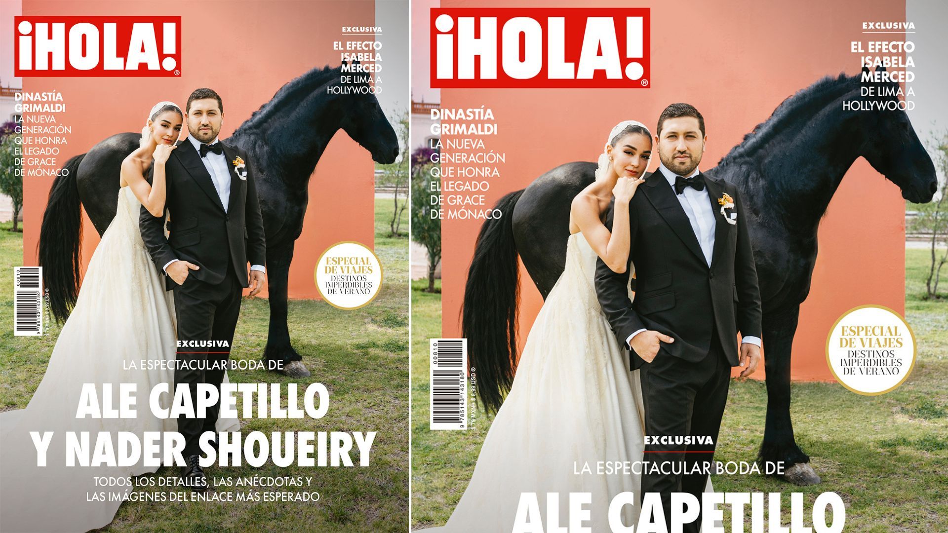 En ¡HOLA!, la espectacular boda de Ale Capetillo y Nader Shoueiry