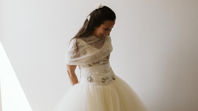Vestido de novia Paloma Reguillo