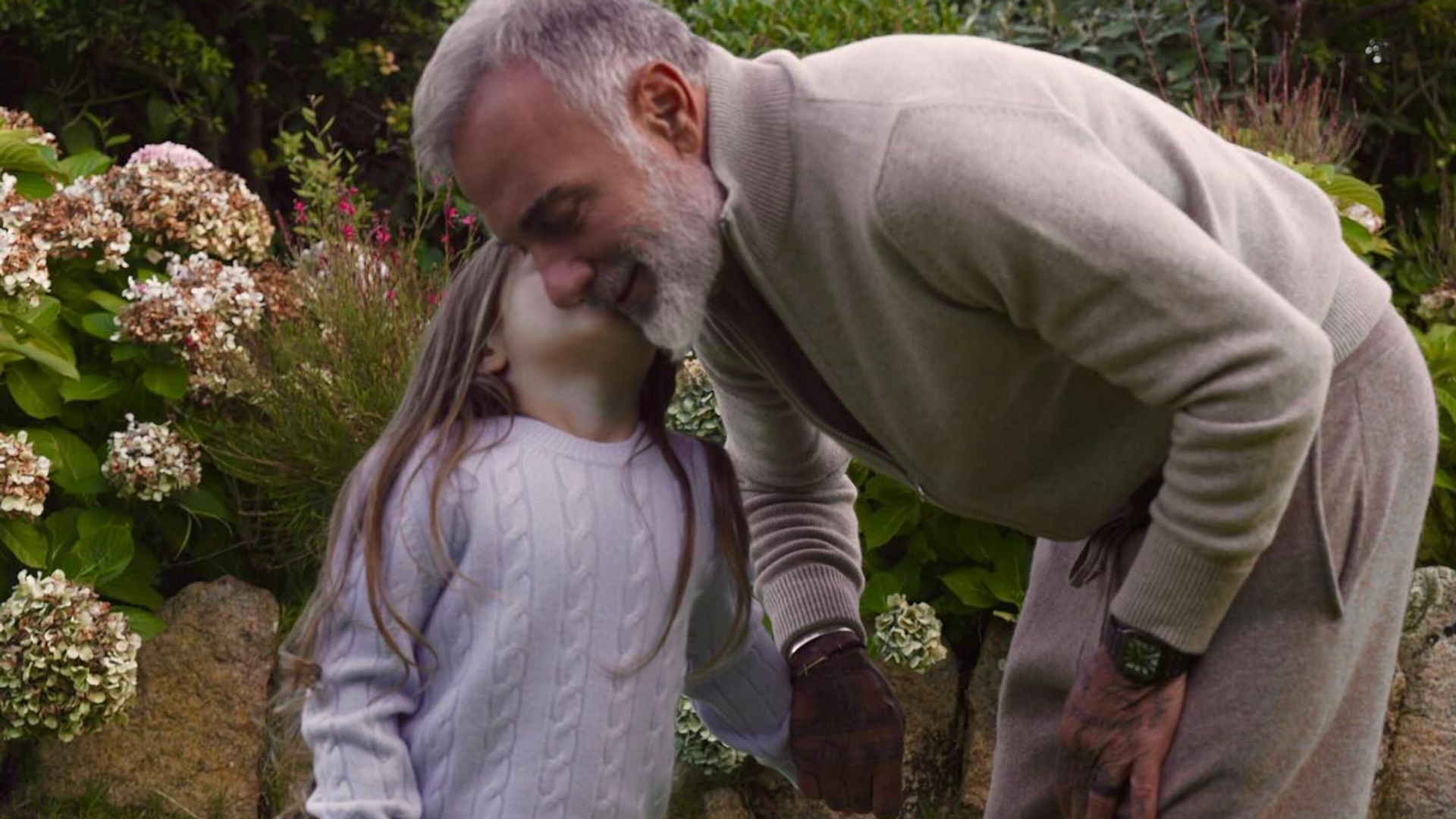 Gianluca Vacchi y su hija Blu tiene una relación muy cercana.