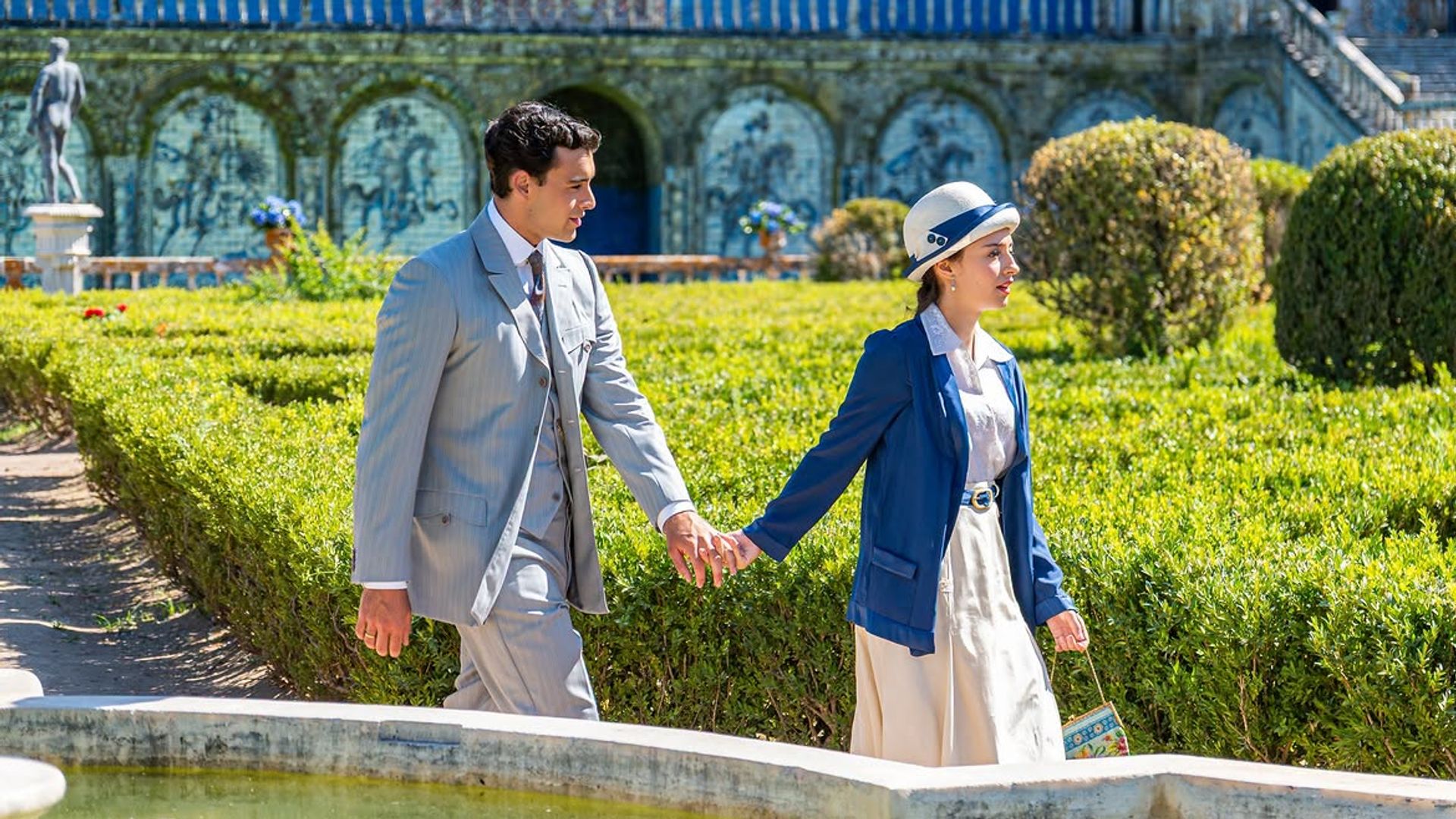 El precioso palacio de Lisboa donde Curro y Ángela pasan su luna de miel en ‘La Promesa’ se puede visitar: azulejos, jardines y mucho lujo