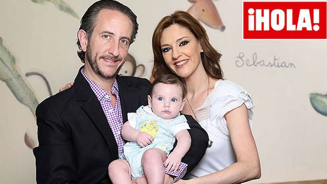 chantal presenta hijo  a