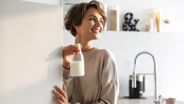 mujer leche