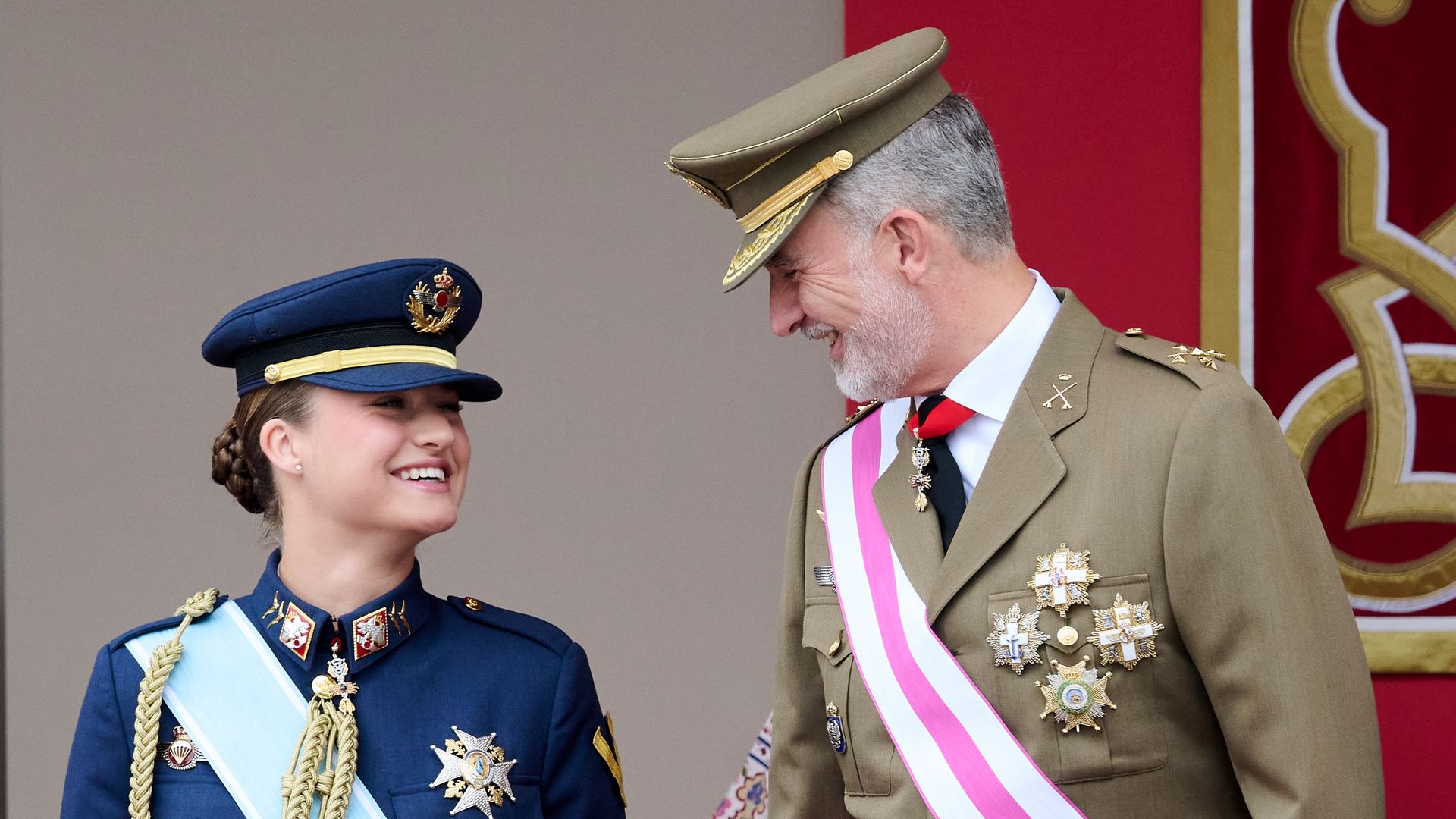 La princesa Leonor sigue los pasos de su padre