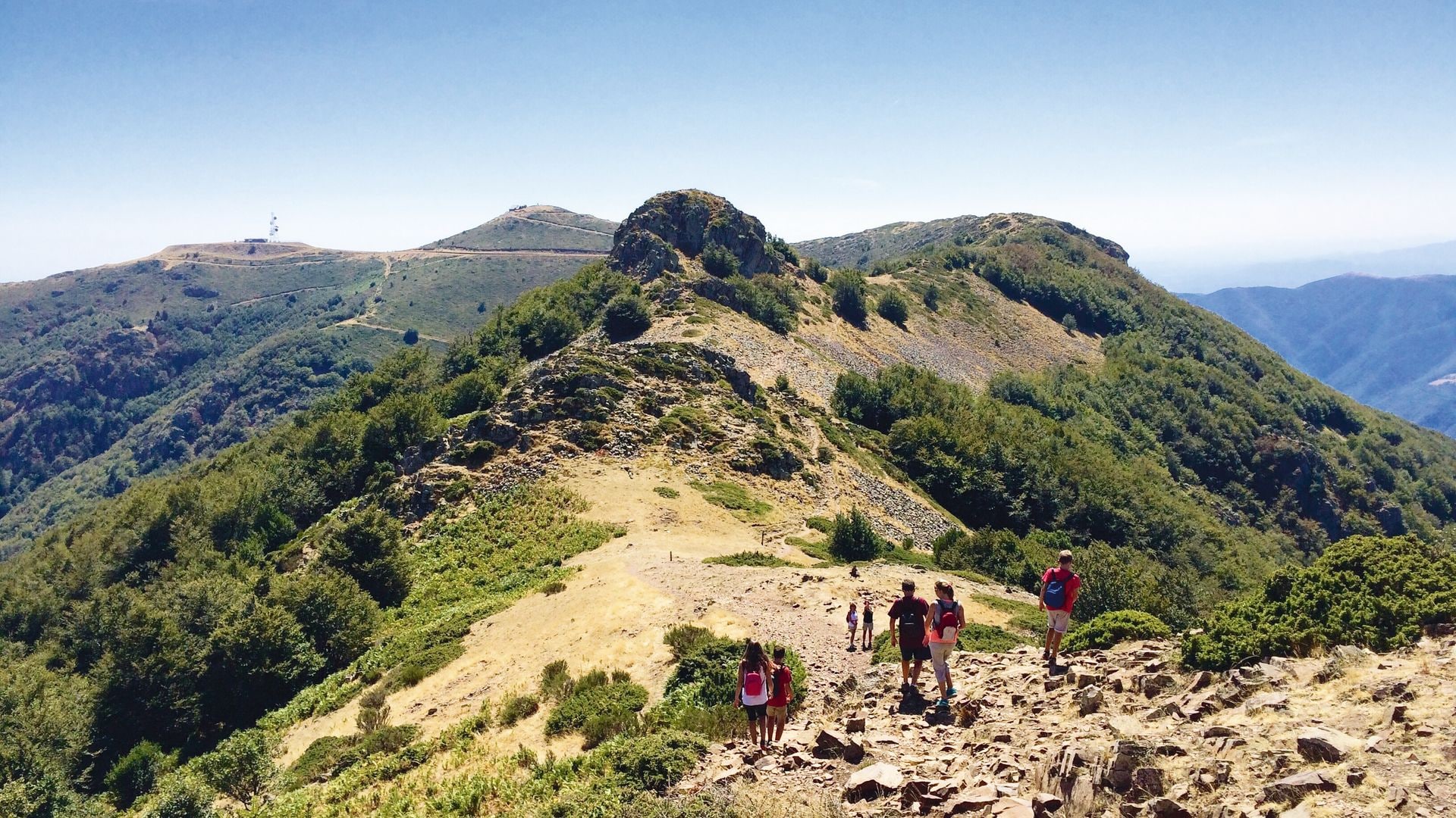 Matagalls, una de las cumbres más altas del Montseny.