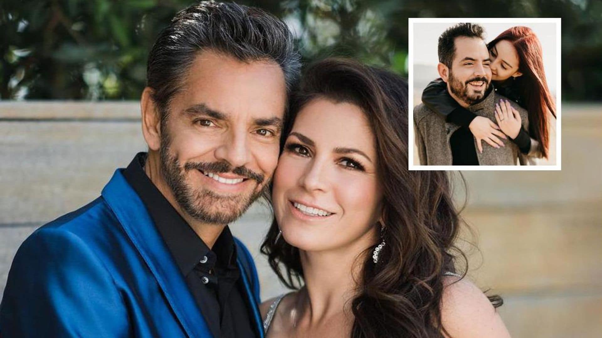 Eugenio Derbez y Alessandra Rosaldo, los más felices con la noticia del bebé de José Eduardo y Paola Dalay