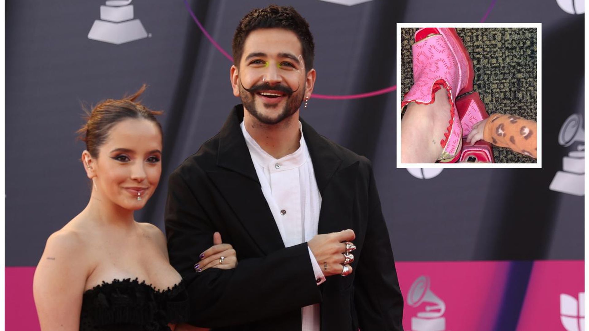 Evaluna y Camilo celebran su nominación a Latin GRAMMY con Índigo en Las Vegas
