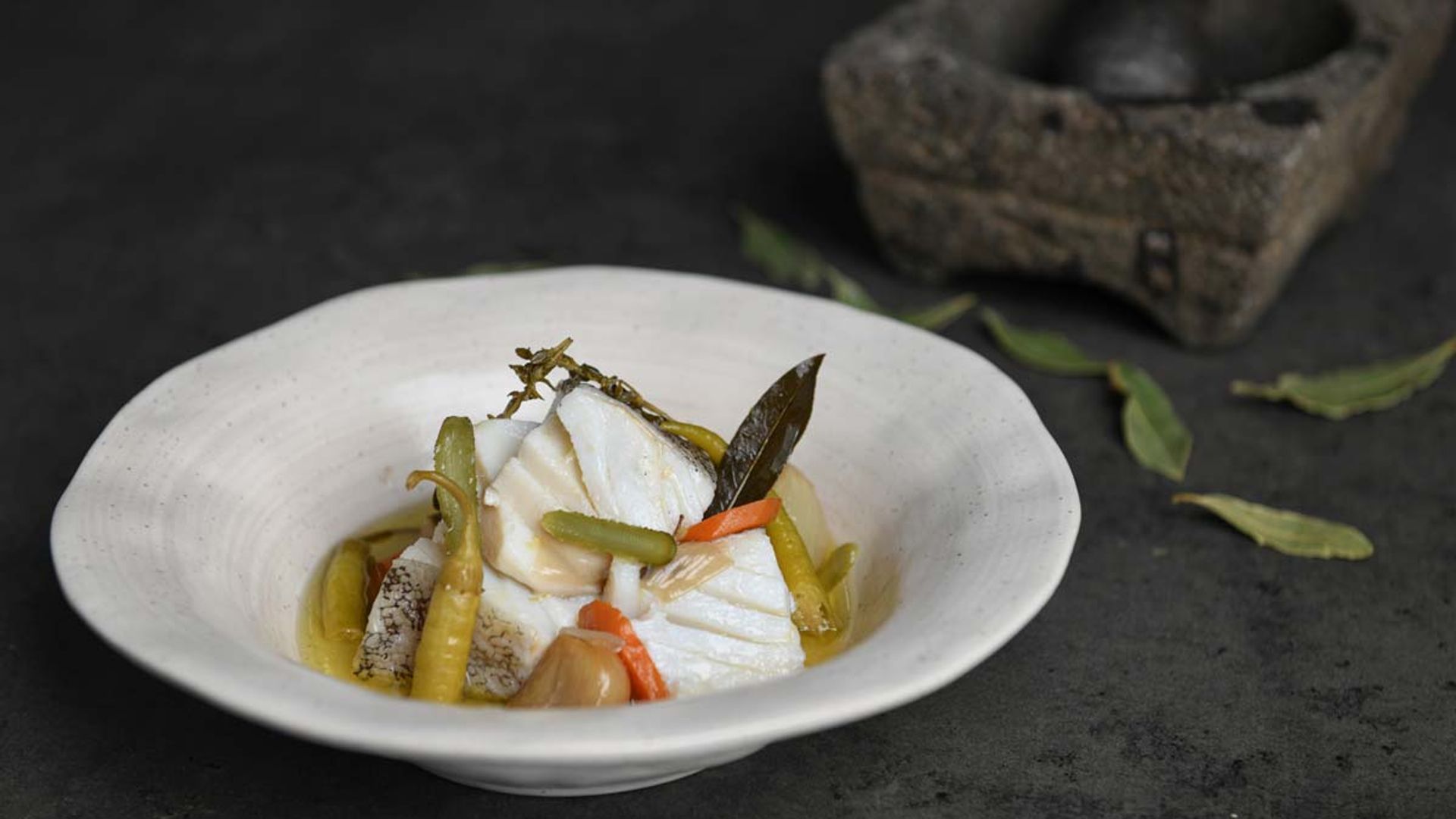 Bacalao en escabeche