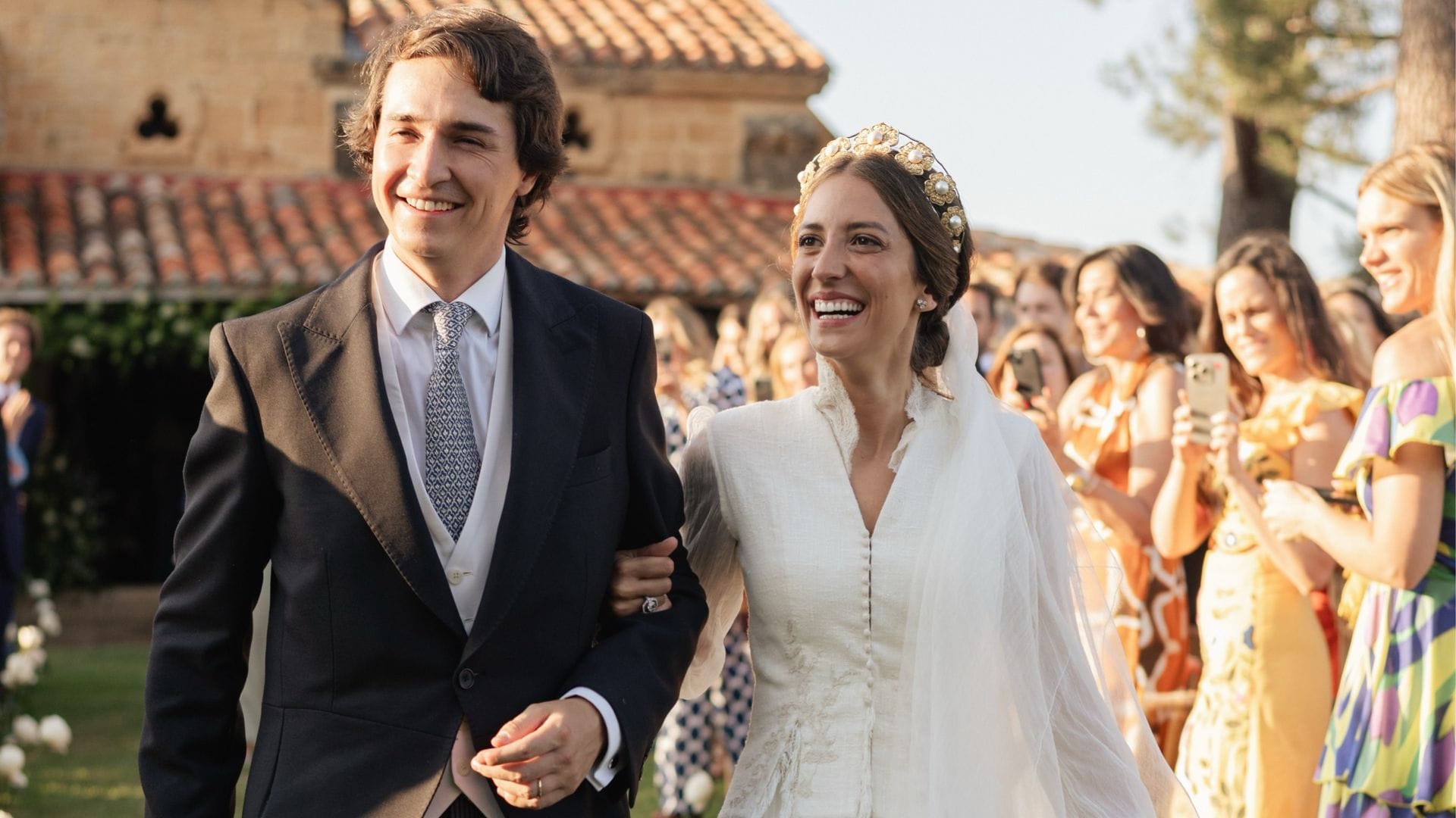 Vestido de novia viral Marcela Mansergas con levita