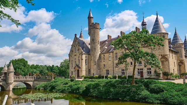 Castillo de Marnix de Sainte-Aldegonde, Bornem, Flandes, Bélgica