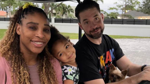 serena williams alexis ohanian y su hija alexis olympia