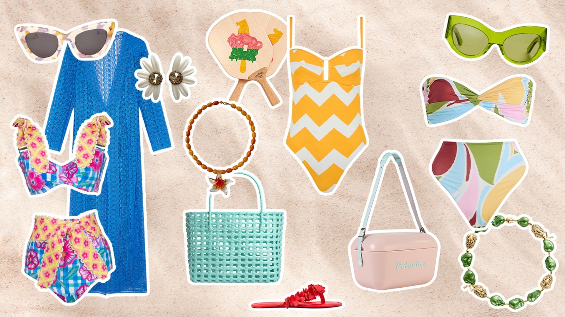 5 looks con bañadores estampados que no deben faltar en tu maleta de verano