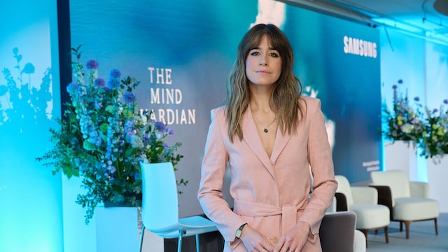 Isabel Jiménez, en la presentación del proyecto The Mind Guardian de Samsung para detectar señales de deterioro cognitivo