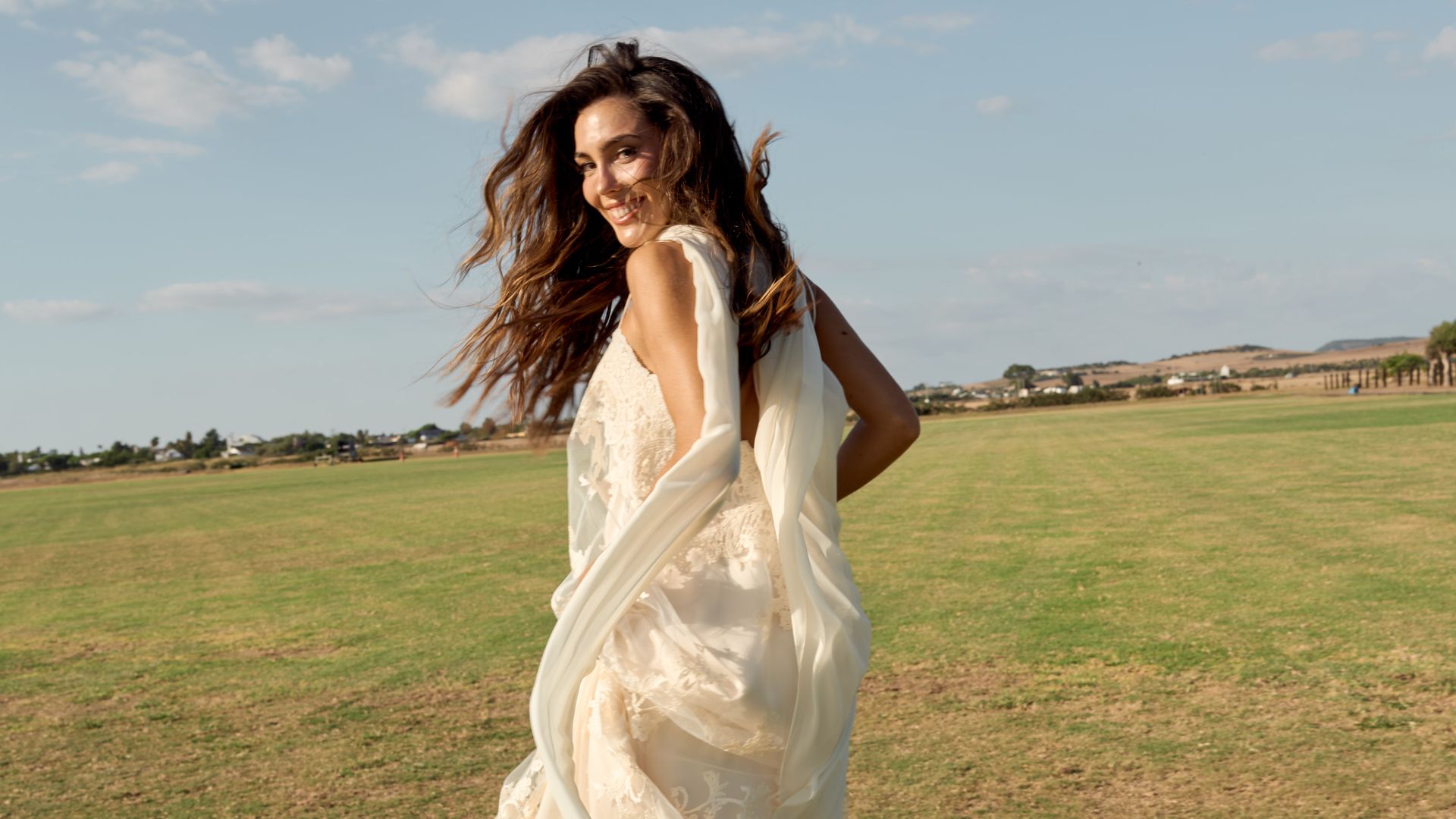 Anna Padilla, con su segundo vestido de novia