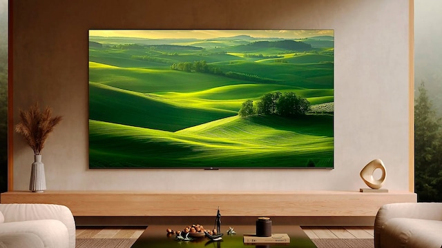 El televisor TCL 65C7K en un salón