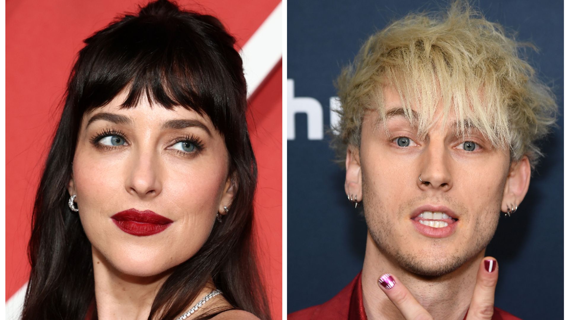Dakota Johnson y Machine Gun Kelly