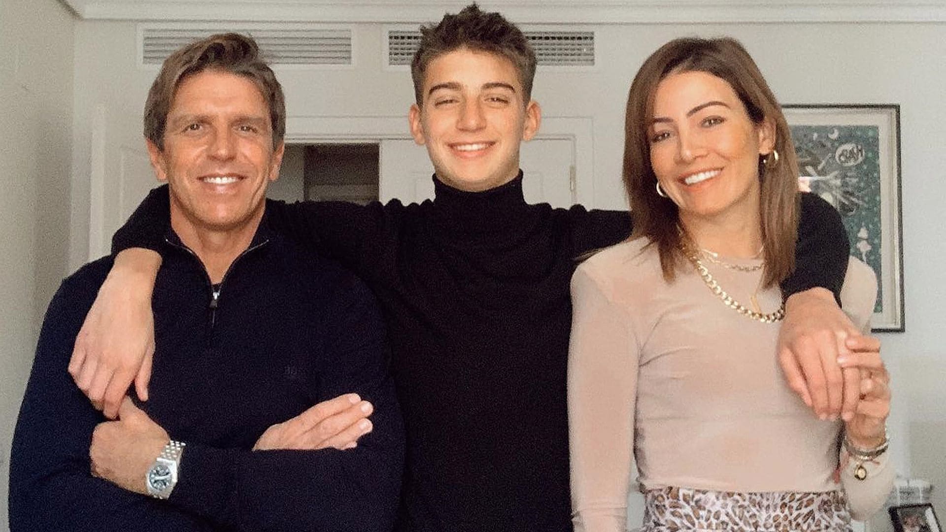 Un regalo motorizado, tarta casera... así ha celebrado el hijo de Manuel Díaz 'El Cordobés' su 18 cumpleaños