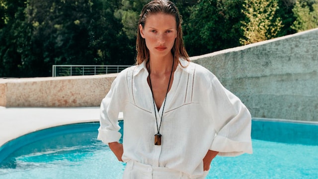 Camisa de lino de Zara