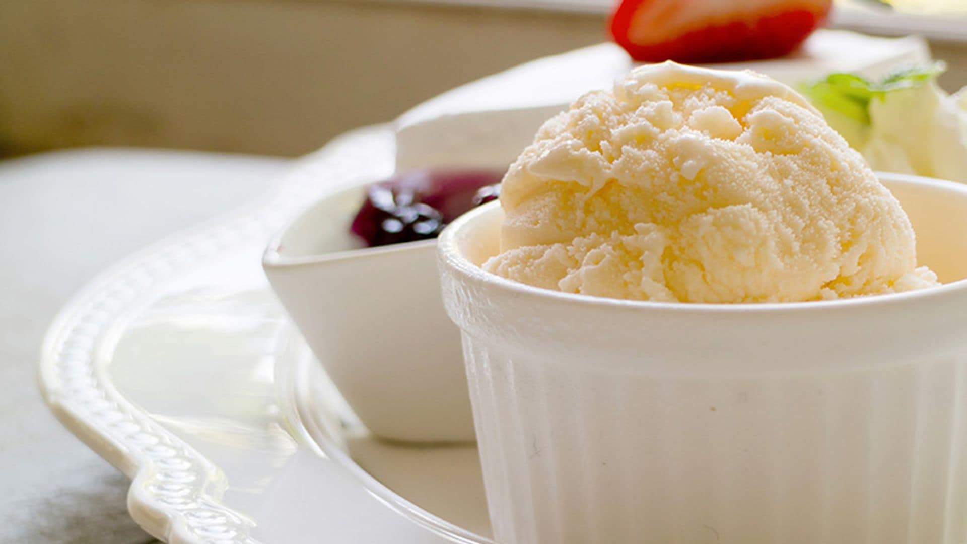 Helado de tarta de queso en Thermomix