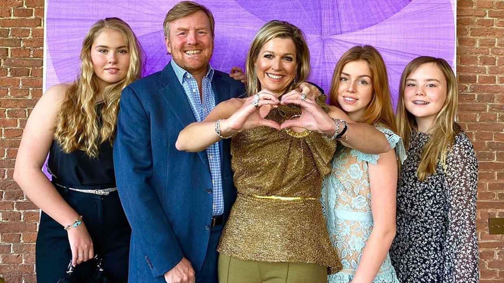 Máxima de Holanda celebra su cumpleaños con nostalgia de Eurovisión