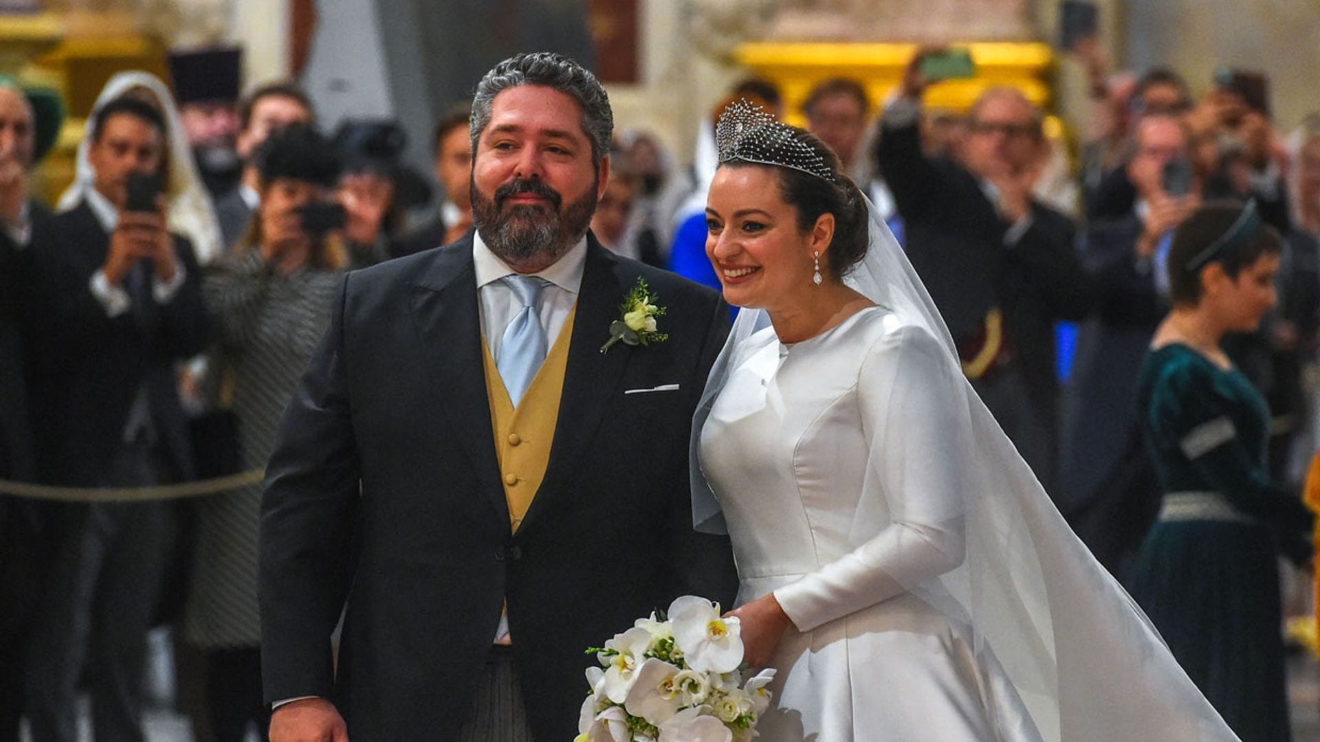 La gran boda real de Jorge Romanov y Rebecca Bettarini en San Petersburgo