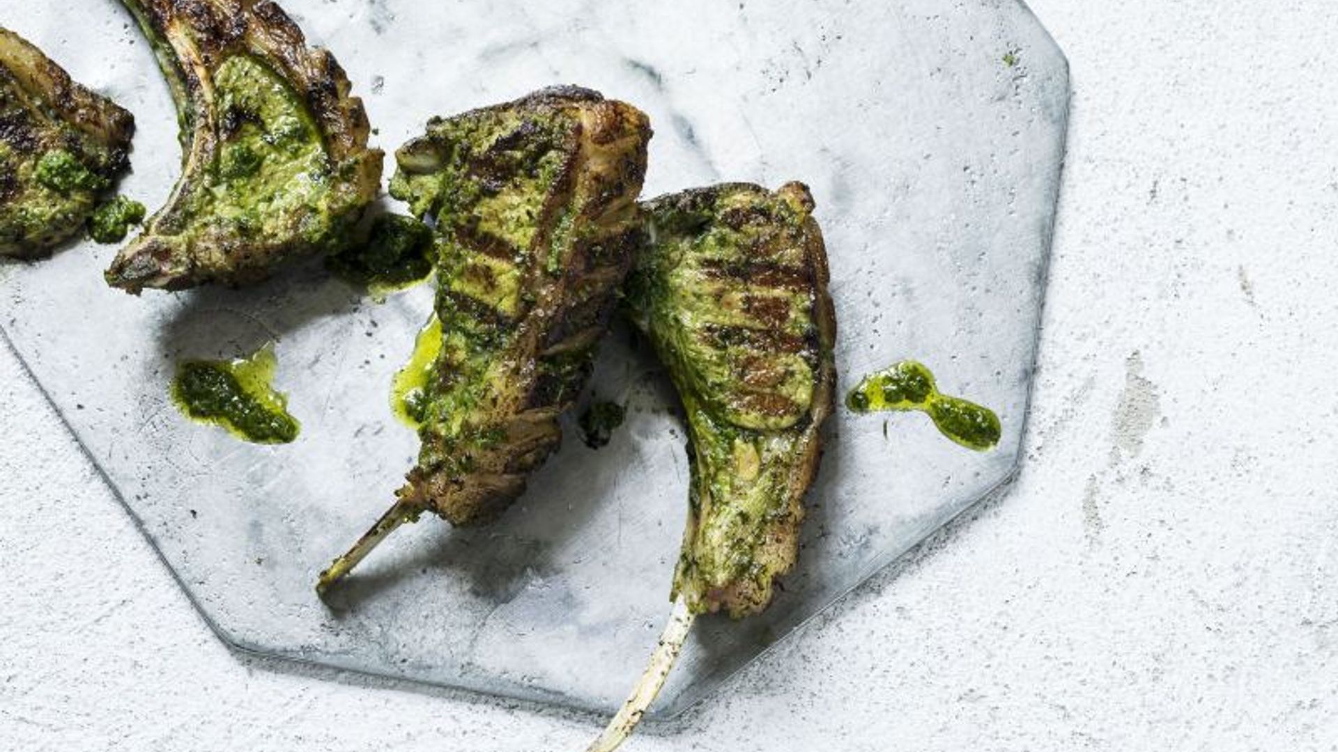 Chuletas de cordero a la menta
