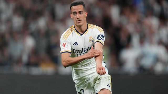 Lucas Vázquez con la camiseta del Real Madrid