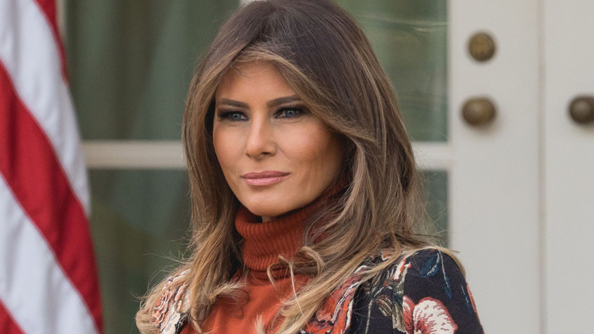 Comienza la despedida de Melania Trump a lo grande con un lookazo para el recuerdo