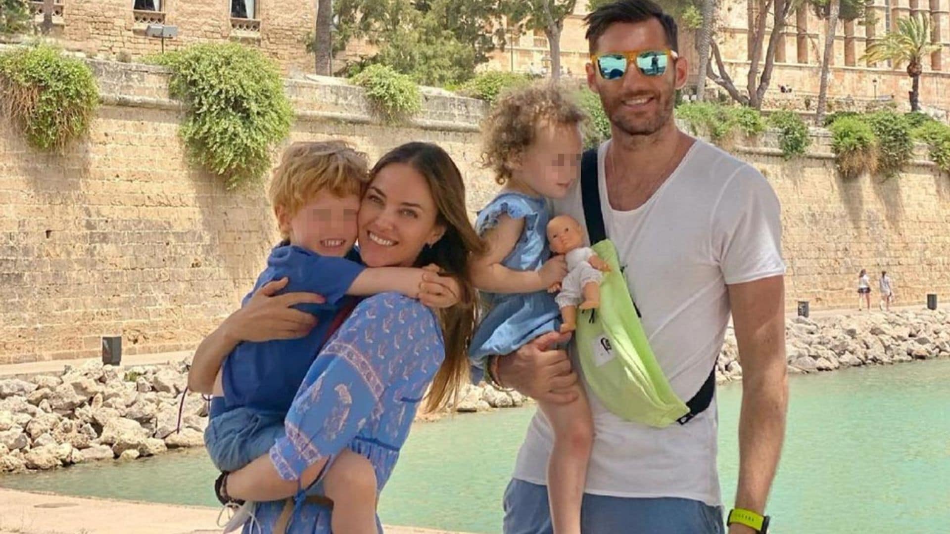 Helen Lindes y Rudy Fernández, vacaciones familiares en su paraíso favorito... pero por poco tiempo