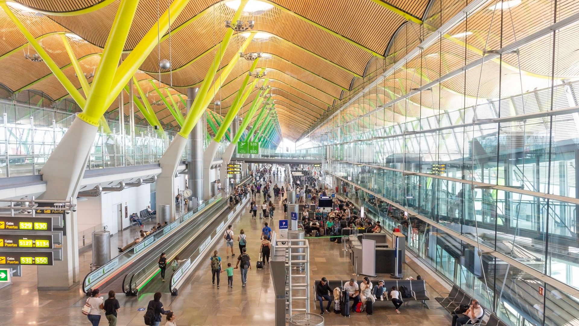 Terminal 4, aeropuerto Madrid-Barajas