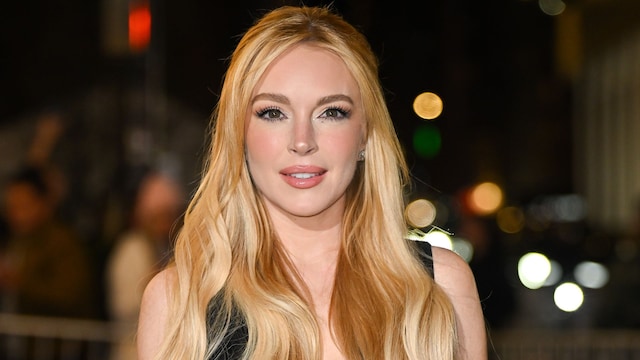 Lindsay Lohan en Nueva York presentando su película navideña