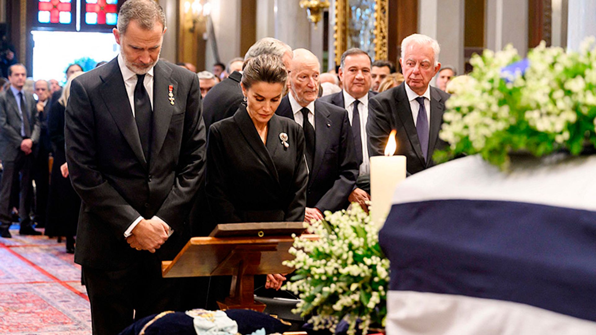 Los momentos clave del último adiós a Constantino de Grecia