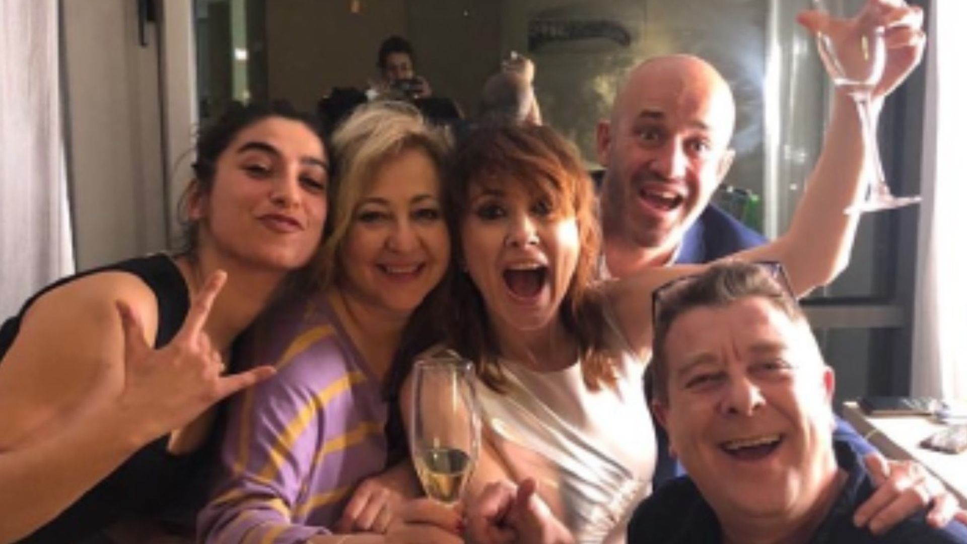 La doble celebración de la premiada Nathalie Poza en la noche de los Goya