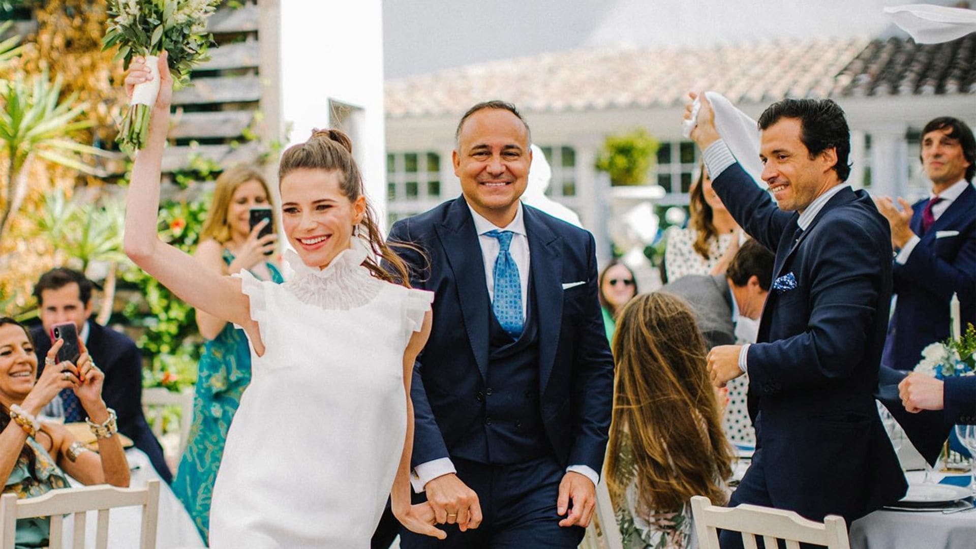 Mónica Sada comparte las imágenes de su mágica boda con Vicente Calderón
