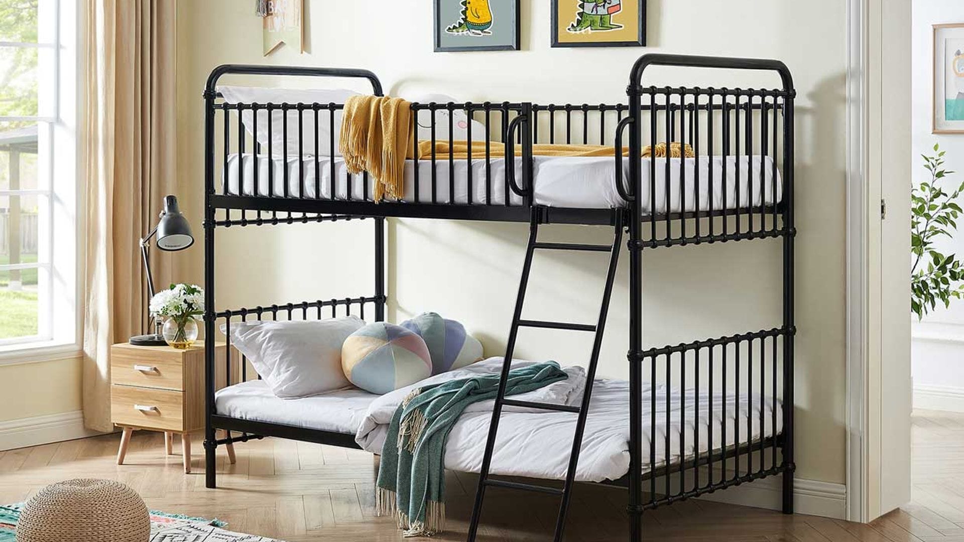 Soluciones para diseñar una habitación infantil para dos hermanos