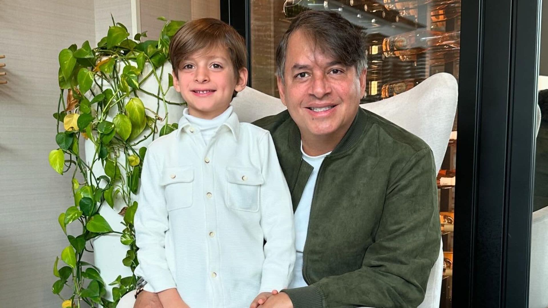 ¡Abran paso a la futura estrella! Daniel Sarcos revela que su hijo ‘El Churri’ toma clases de canto