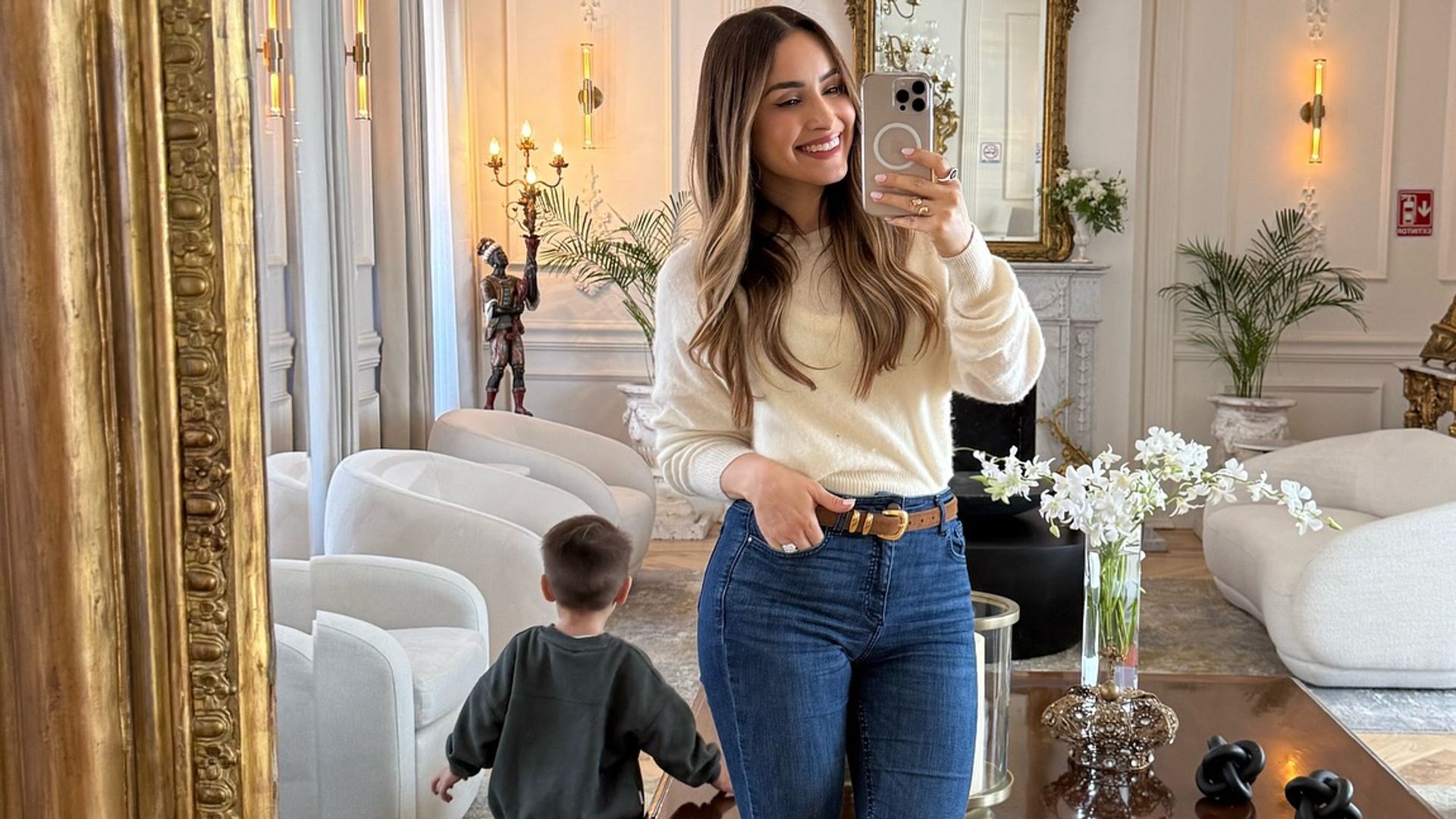 Cynthia Rodríguez revela detalles de la próxima fiesta de cumpleaños de su hijo con Carlos Rivera